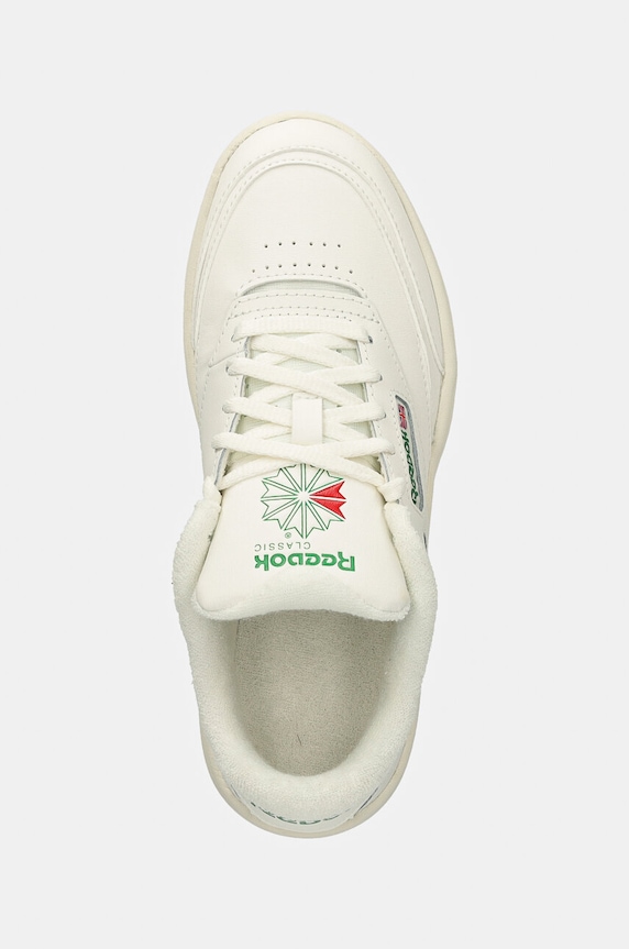 Reebok Classic sneakersy skórzane dziecięce CLUB C EXTRA biały 100208011