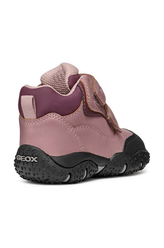 Dziewczynka Geox buty zimowe dziecięce BALTIC ABX B4654A.0MEFU.24.27 różowy