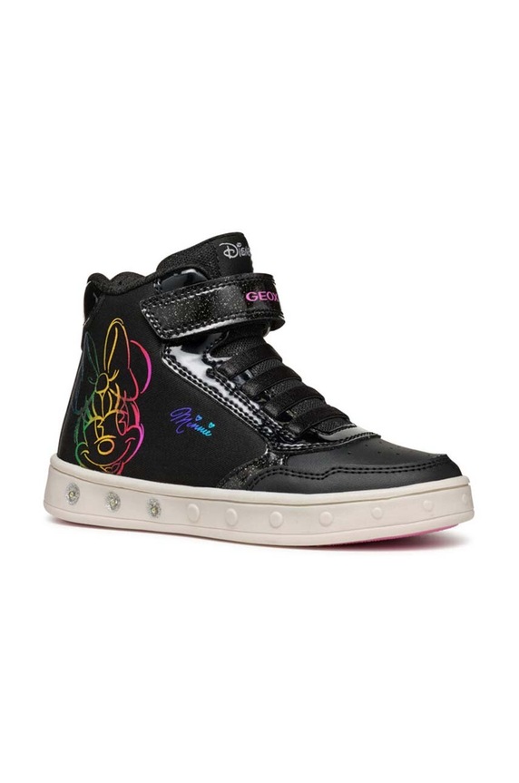 Geox sneakersy dziecięce SKYLIN Minnie syntetyczny czarny J468WE.011KN.28.31