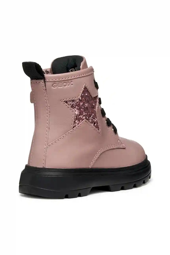 Djevojčice Dječje kožne gležnjače Geox KIDDARTAH B465YA.085EW.20.23 roza
