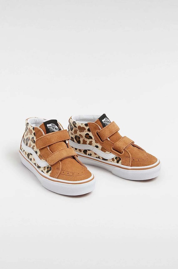 Vans trampki dziecięce SK8-Mid Reissue VN000CZ5BF21 bordowy AW24