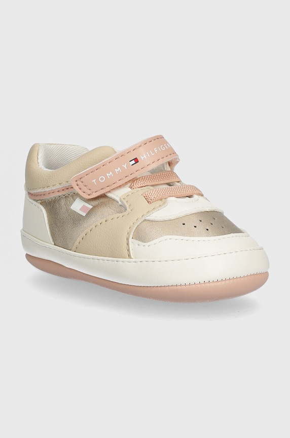 Βρεφικά παπούτσια Tommy Hilfiger χωρίς μόνωση ροζ T0A9.33511.