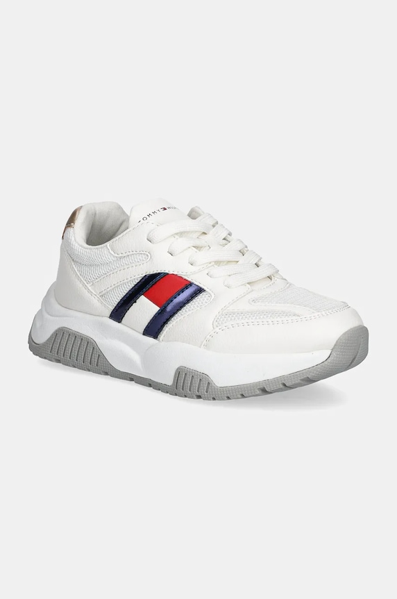 Tommy Hilfiger sneakers pentru copii sintetic bej T3A9.33550.G.35.40