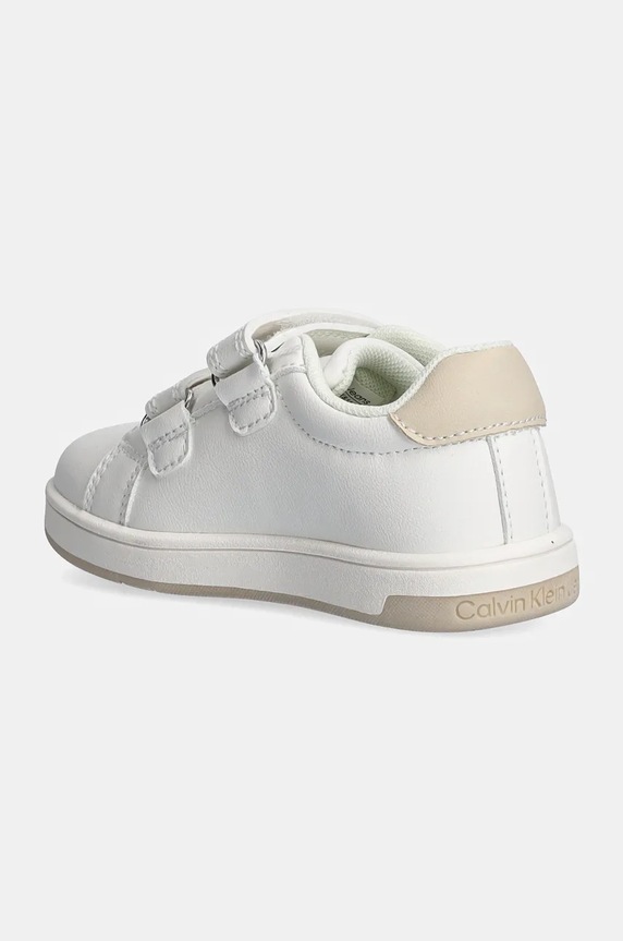 Момиче Детски маратонки Calvin Klein Jeans V1A9.80972. бял