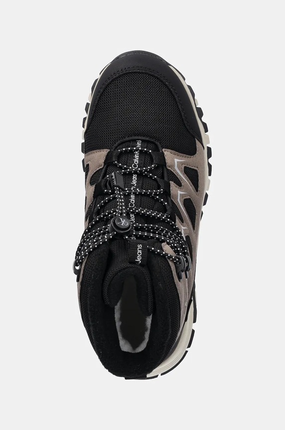 Dječje zimske čizme Calvin Klein Jeans smeđa V3X5.81099.35.40