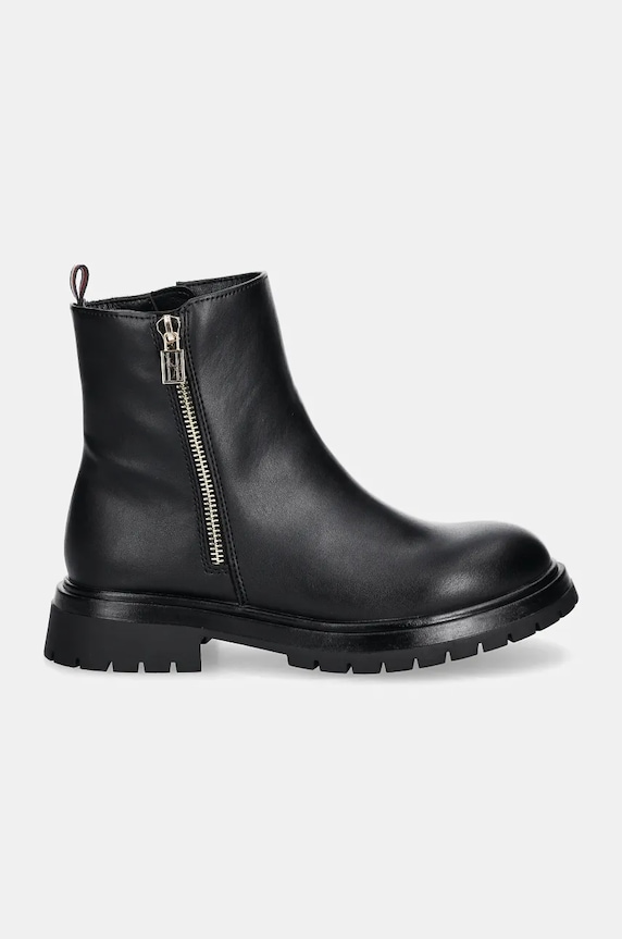 Tommy Hilfiger botki dziecięce T3A5.33566. czarny AW24