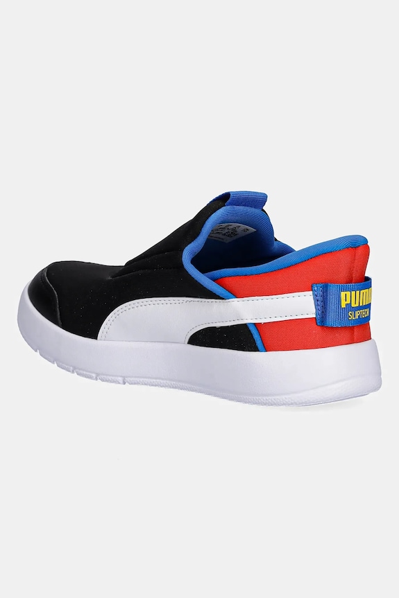 DÍVKA Dětské sneakers boty Puma Courtflex v3 SLIPTECH PS 399734 černá