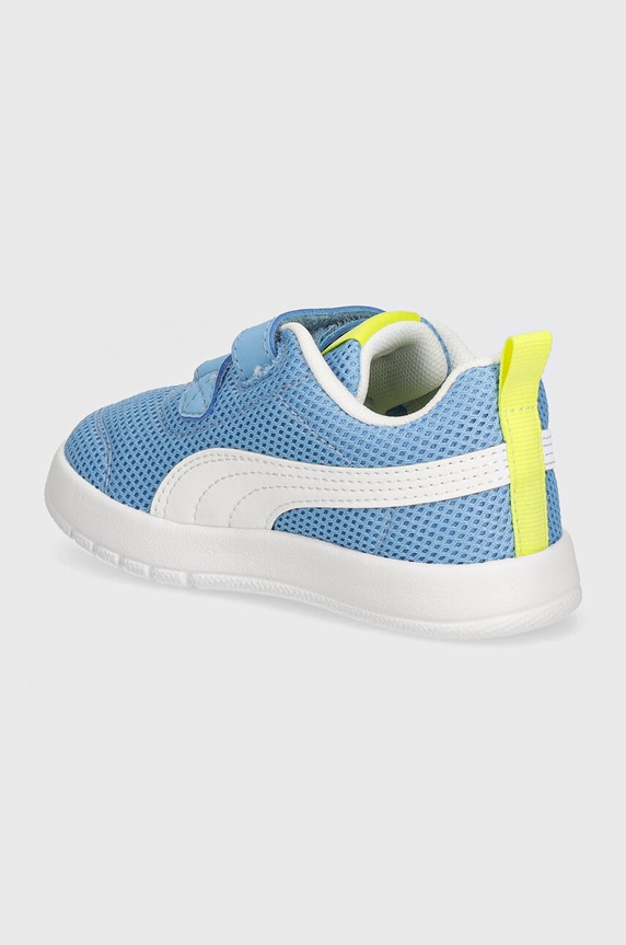 DÍVKA Dětské sneakers boty Puma Courtflex V3 Mesh PS 398086 modrá