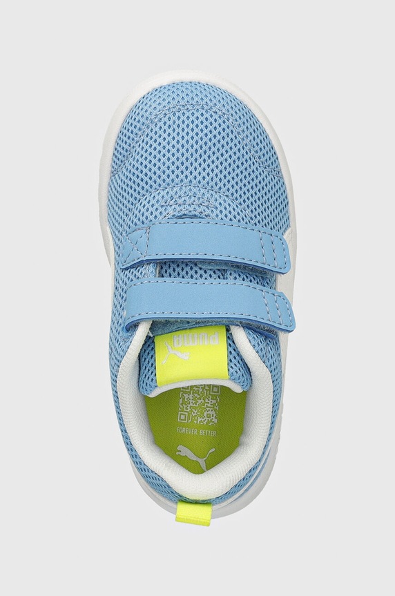 Dětské sneakers boty Puma Courtflex V3 Mesh PS modrá 398086