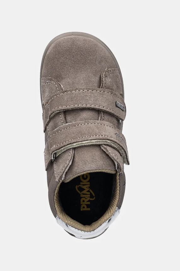 Παιδικά κλειστά παπούτσια σουέτ Primigi γκρί 6850400.19.24