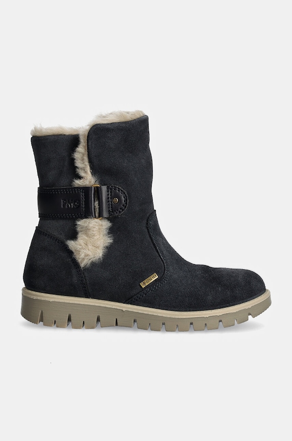 Primigi cizme de iarna pentru copii din piele intoarsa 6872433.25.30 bleumarin AW24