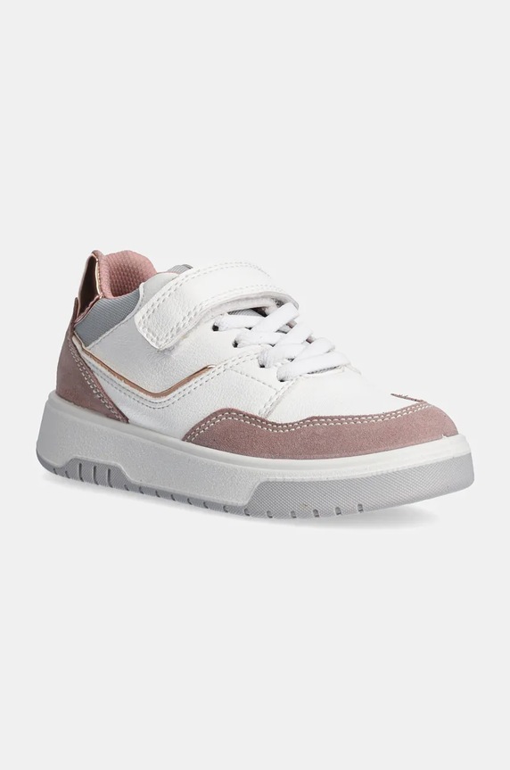 Dětské sneakers boty Primigi semišová kůže bílá 6884433.27.30