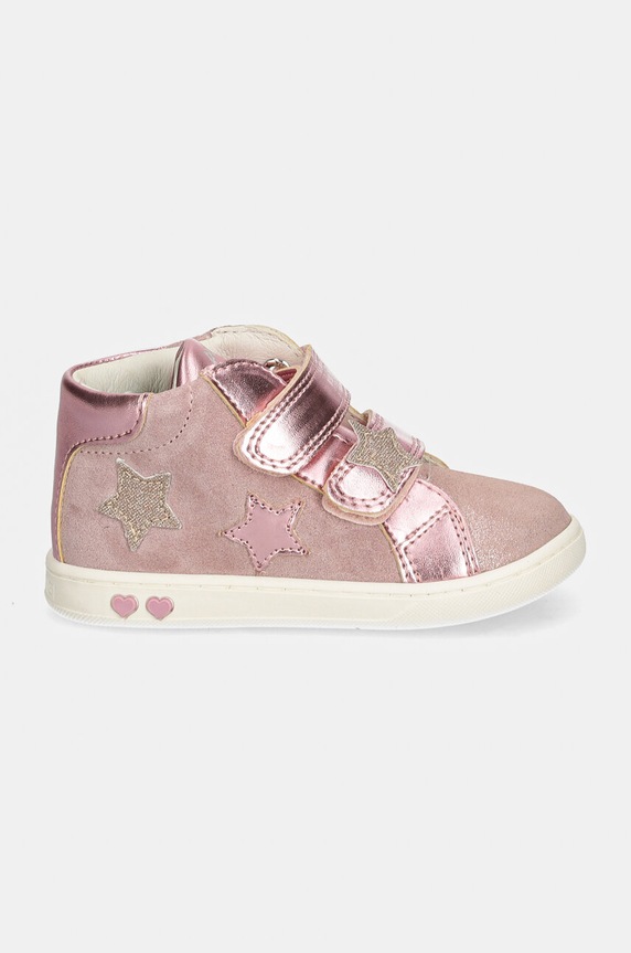 Primigi sneakersy zamszowe dziecięce 6902600 różowy AW24