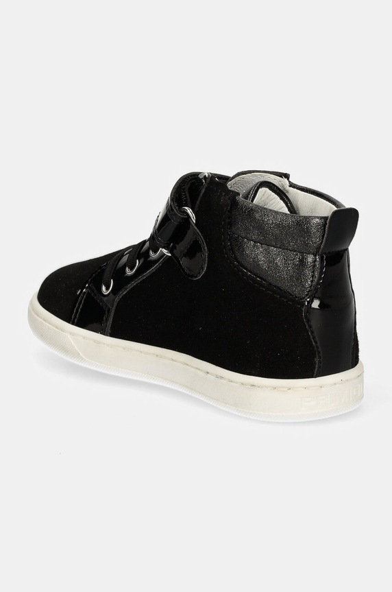 Fete Primigi sneakers de piele întoarsă pentru copii 6902722 negru