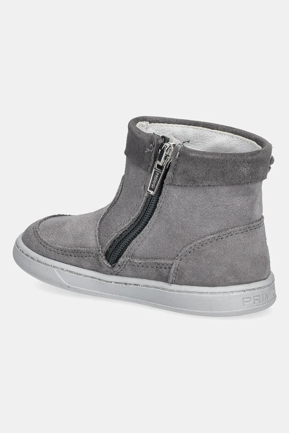 Lány Primigi gyerek télicipő velúrból 6902811 szürke