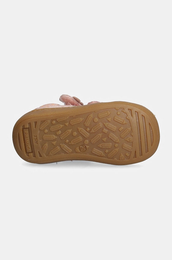 Dětské semišové polobotky Primigi 6906600 růžová