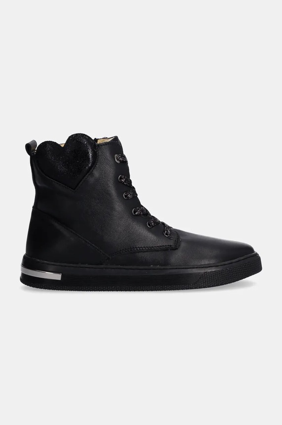 Детски кожени зимни обувки Primigi 6930822.36 черен AW24