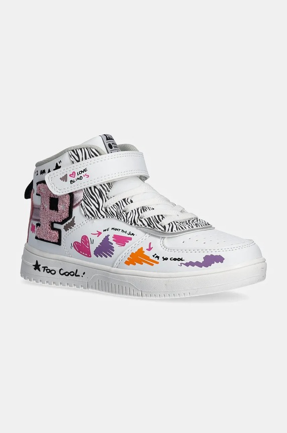 Dětské sneakers boty Primigi imitace kůže bílá 6968200