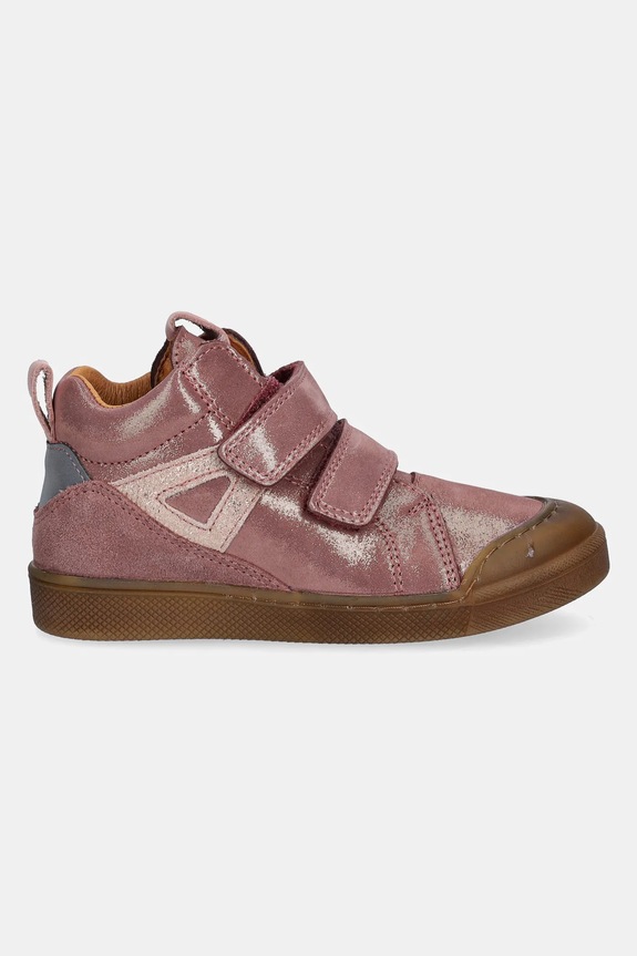 Froddo gyerek félcipő velúrból ROSARIO HIGH-TOP G2110134.G.25.30 rózsaszín AW25