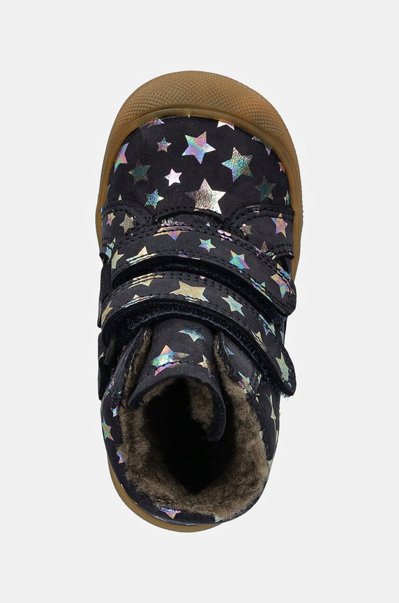 Froddo buty zimowe skórzane dziecięce OLLIE WOOL TEX granatowy G2110138.G.21.24