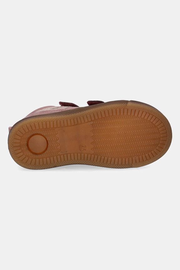 Froddo półbuty zamszowe dziecięce ROSARIO HIGH-TOP G2110134.G.22.24 różowy