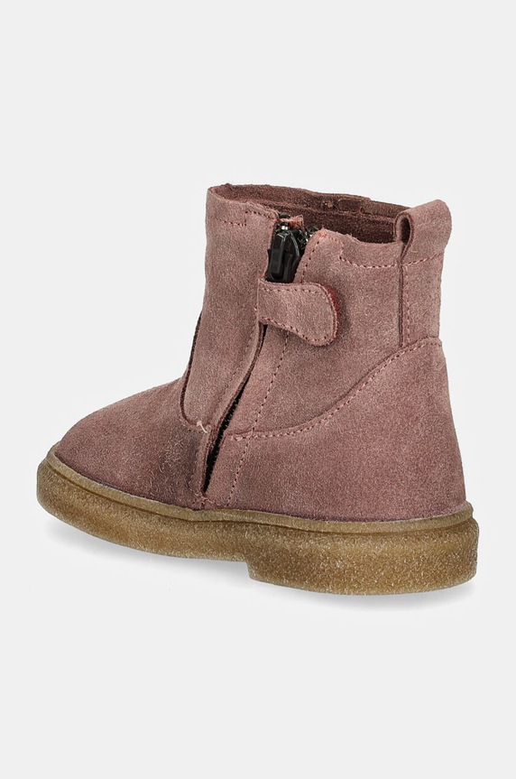 Dziewczynka Froddo botki zamszowe dziecięce WRENY WOOL TEX G2160081.G.22.24 fioletowy