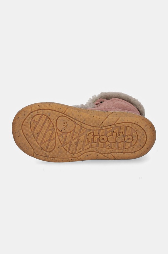Froddo buty zimowe zamszowe dziecięce MINNI SUEDE LACES G2110140.G.25.26 różowy