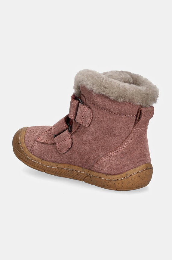 Dziewczynka Froddo buty zimowe zamszowe dziecięce MINNI SUEDE G2110141.G.25.26 różowy