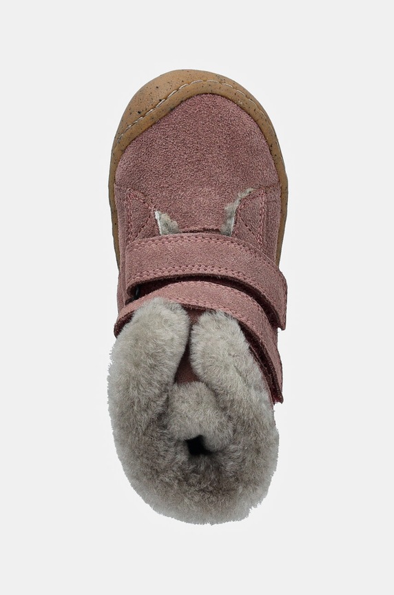Froddo buty zimowe zamszowe dziecięce MINNI SUEDE różowy G2110141.G.25.26