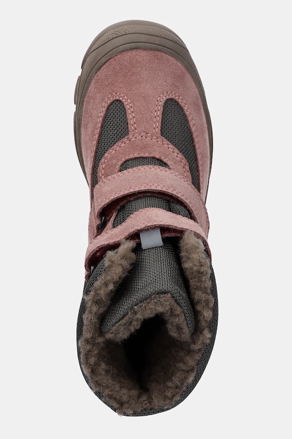 Παιδικές μπότες χιονιού Froddo LINZ WOOL TEX HIGH ροζ G3160229.G.31.35