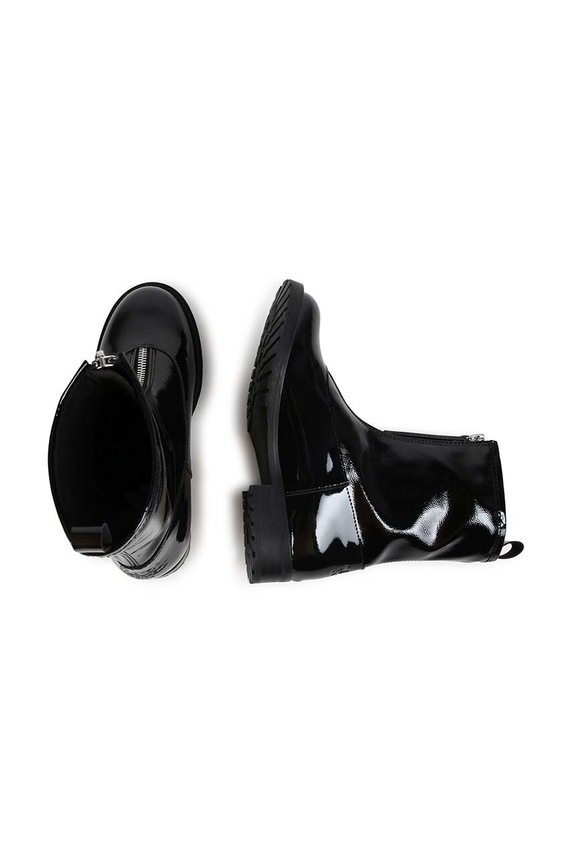 Karl Lagerfeld ghete din piele pentru copii Z30305.36.39