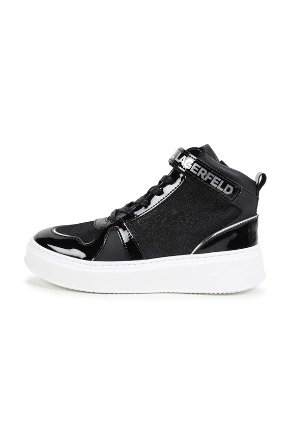 Karl Lagerfeld sneakersy dziecięce czarny Z30306.36.39