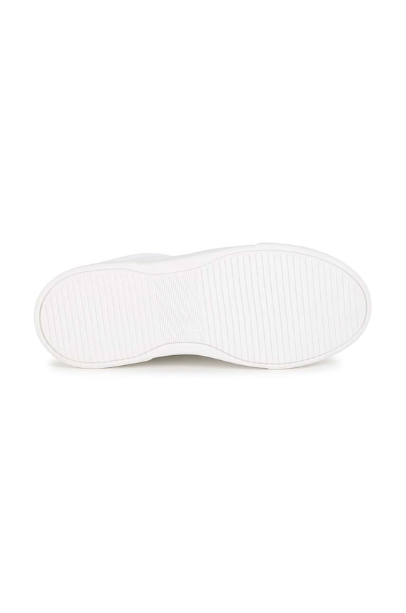 Παιδικά δερμάτινα sneakers Karl Lagerfeld Z30313.36.39 λευκό