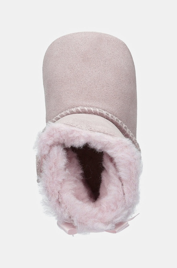 Βρεφικά παπούτσια σουέτ UGG BABY BAILEY BOW ροζ 1157692I