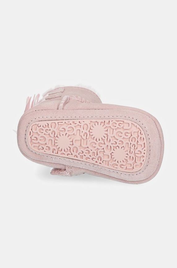 Βρεφικά παπούτσια σουέτ UGG BABY BAILEY BOW 1157692I ροζ