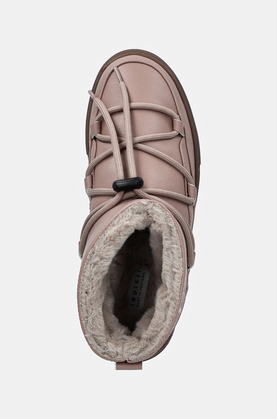 Παιδικές μπότες χιονιού Inuikii GRAPE LOW ροζ 3001.001.0011