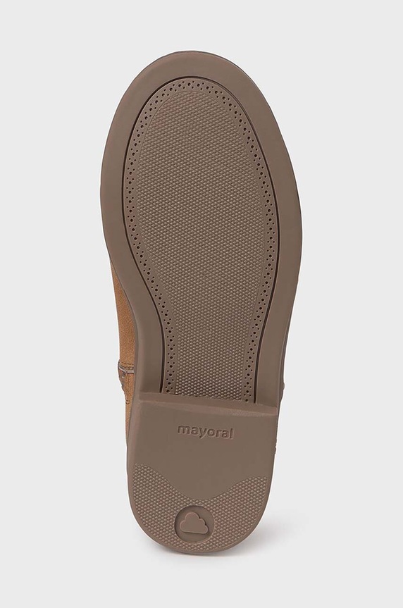 Mayoral botki zamszowe dziecięce brązowy 44473.43A.Mini