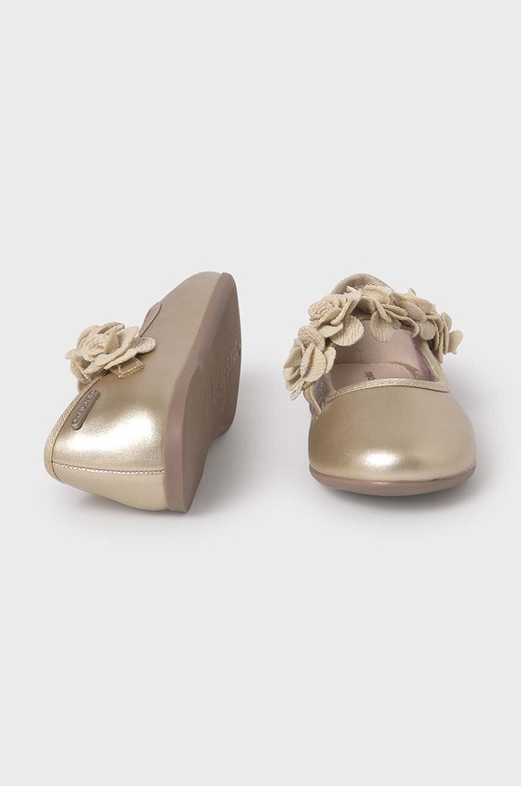 Dziewczynka Mayoral baleriny dziecięce 46465.39A.Mini złoty