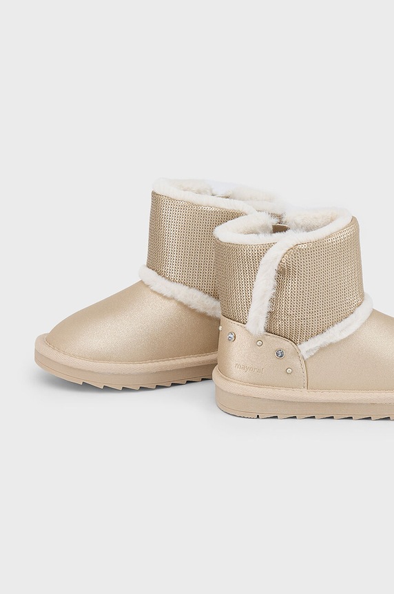 Dětské zimní boty Mayoral 46487.50B.Mini zlatá AW24