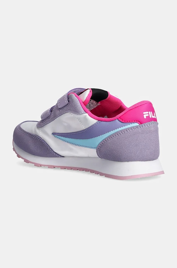 Dievča Detské tenisky Fila ORBIT REVOLUTION velcro FFK0225.G fialová