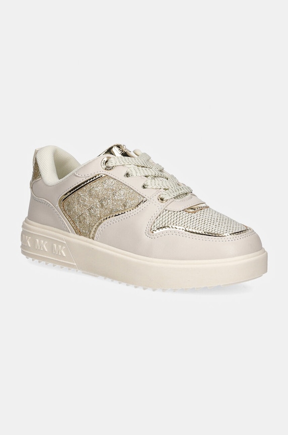 Dětské sneakers boty Michael Kors EMMET RUMI imitace kůže zlatá MK101143