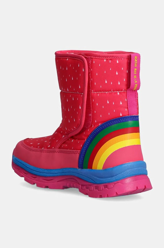 Lány Agatha Ruiz de la Prada gyerek téli csizma 241991.28.34 rózsaszín