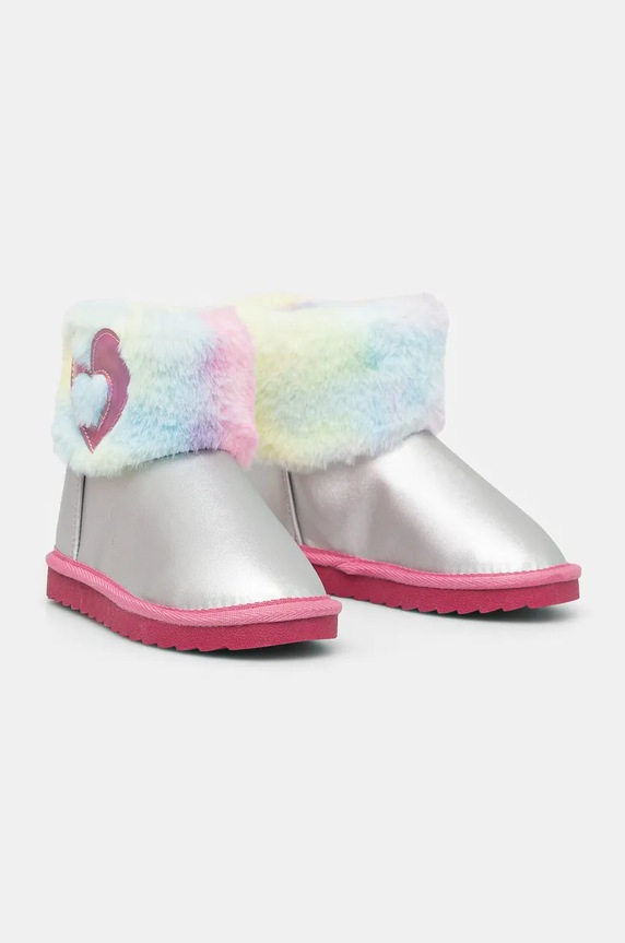 Fete Agatha Ruiz de la Prada cizme de iarna copii 241988.28.34 argintiu
