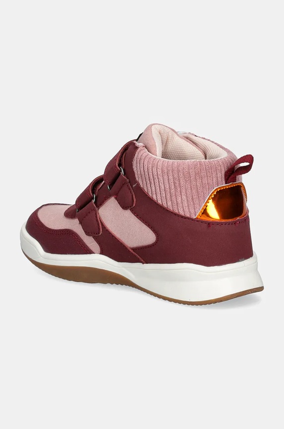 Κοριτσίστικα Παιδικά δερμάτινα sneakers Garvalin 241330.G μωβ