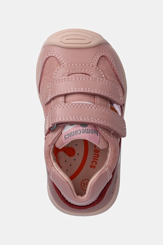 Biomecanics sneakersy zamszowe dziecięce różowy 241110.G