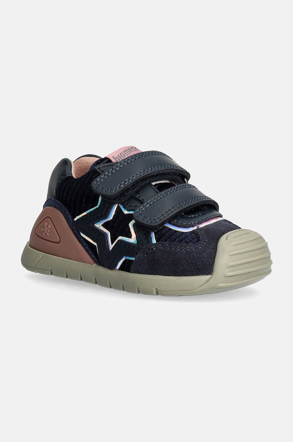 Biomecanics sneakersy dziecięce syntetyczny granatowy 241111