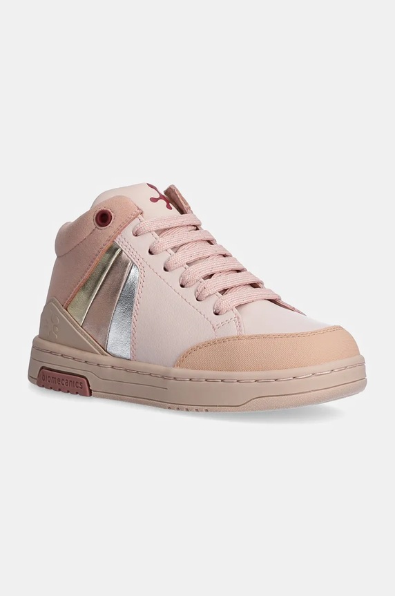 Biomecanics sneakersy dziecięce skóra zamszowa różowy 241202.28.34