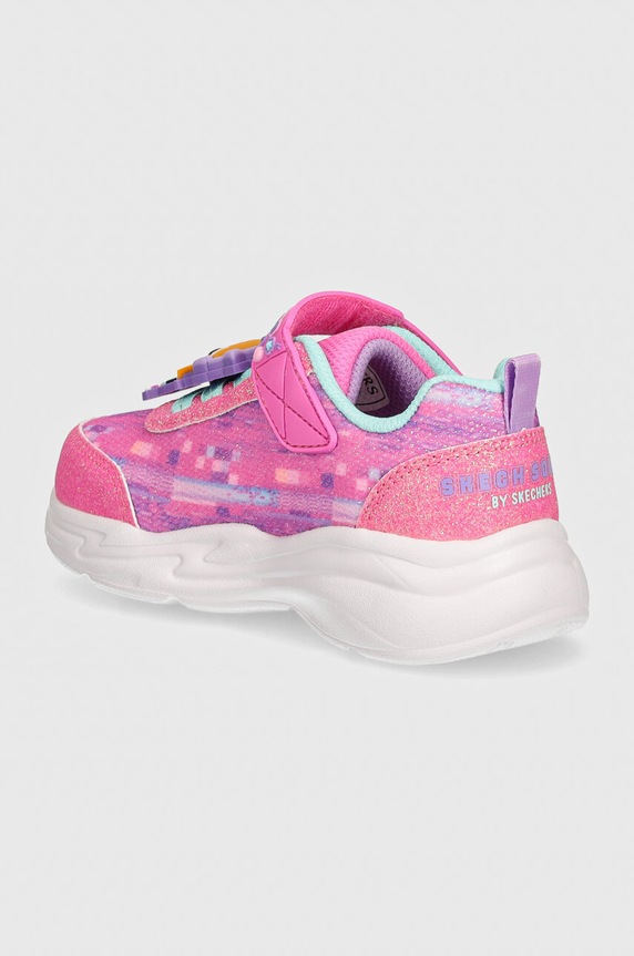 Lány Skechers gyerek sportcipő SNUGGLE SNEAKS 302214N rózsaszín