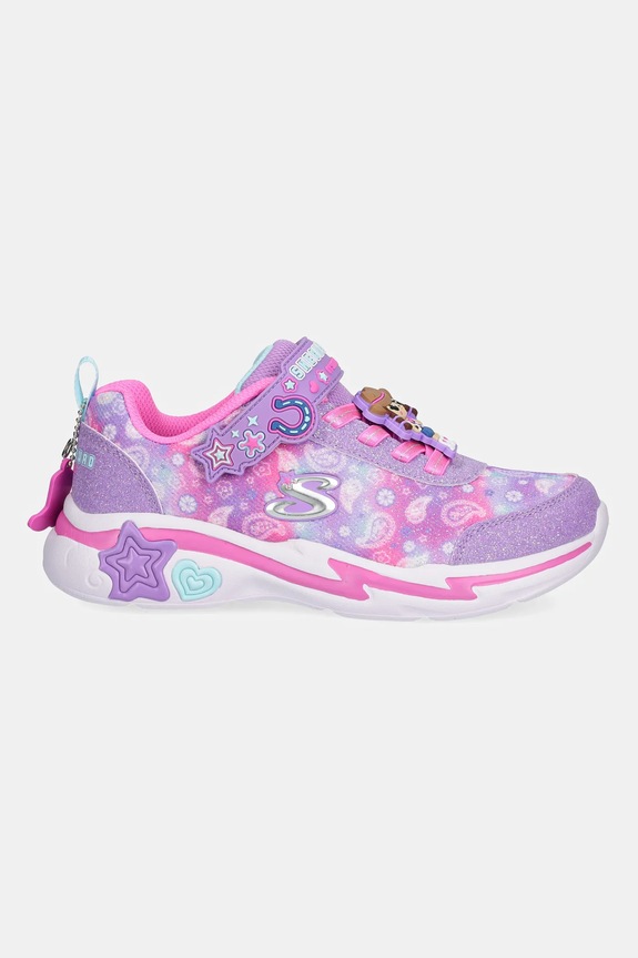 Παιδικά sneakers Skechers SNUGGLE SNEAKS 302214L μωβ AW25