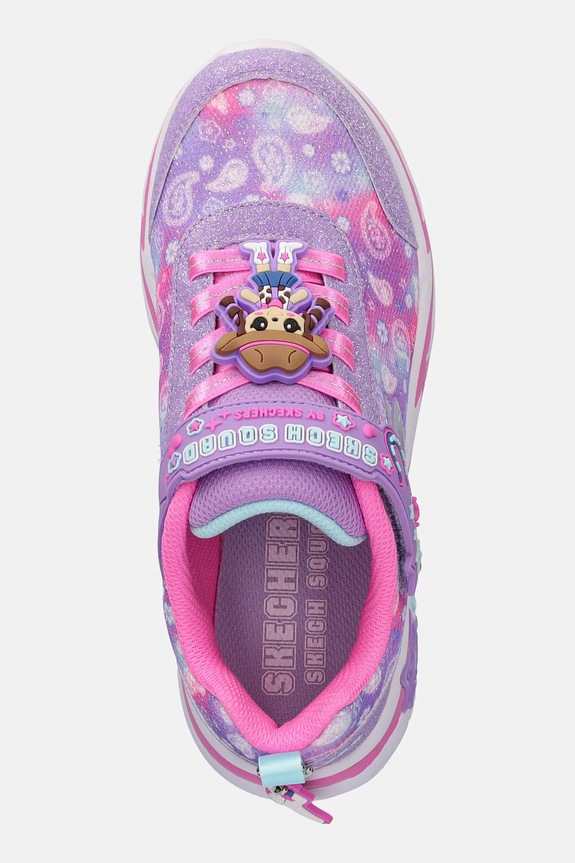 Παιδικά sneakers Skechers SNUGGLE SNEAKS μωβ 302214L